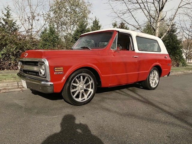 1969 Red Chevrolet Blazer SUV
