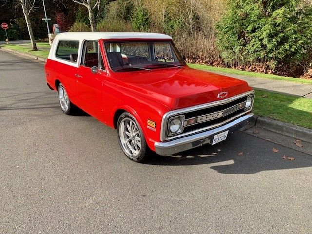 1969 Red Chevrolet Blazer SUV