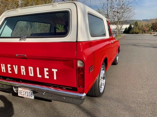 1969 Red Chevrolet Blazer SUV