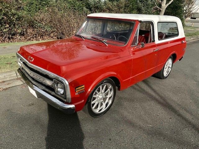 1969 Red Chevrolet Blazer SUV