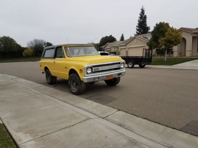 1969 Blue Chevrolet Blazer SUV