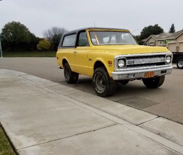 1969 Blue Chevrolet Blazer SUV