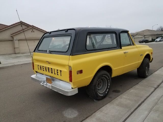 1969 Blue Chevrolet Blazer SUV