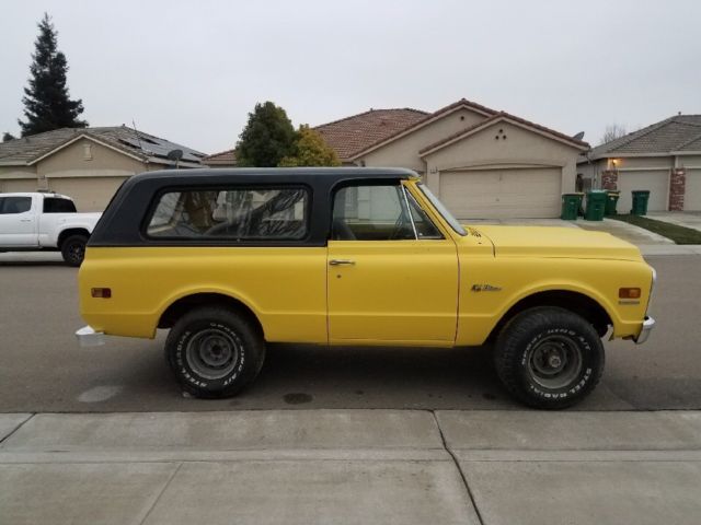 1969 Blue Chevrolet Blazer SUV