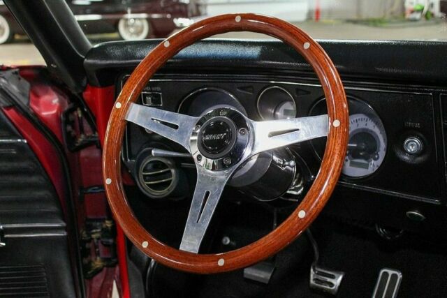 1969 Red Chevrolet Malibu --