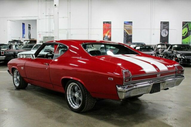 1969 Red Chevrolet Malibu --