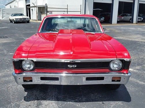 1969 Red Chevrolet Nova --