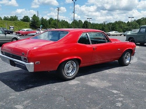 1969 Red Chevrolet Nova --