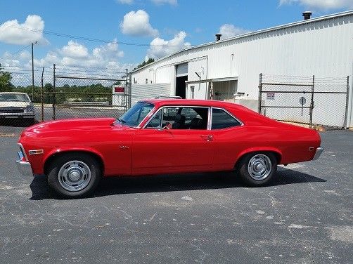 1969 Red Chevrolet Nova --