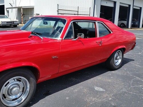 1969 Red Chevrolet Nova --