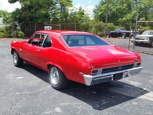 1969 Red Chevrolet Nova --