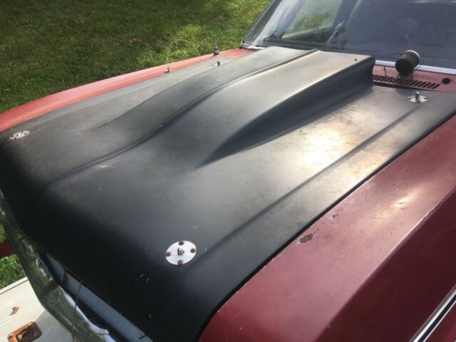 1969 Red Chevrolet Nova Coupe