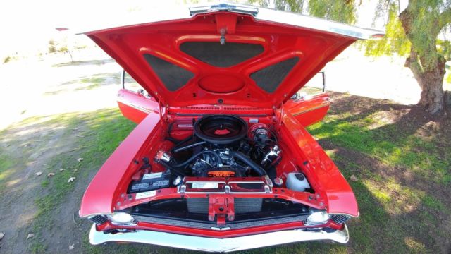 1969 Red Chevrolet Nova Coupe