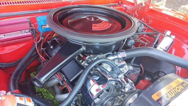 1969 Red Chevrolet Nova Coupe