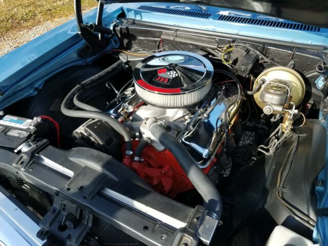 1969 Blue Chevrolet Nova Coupe