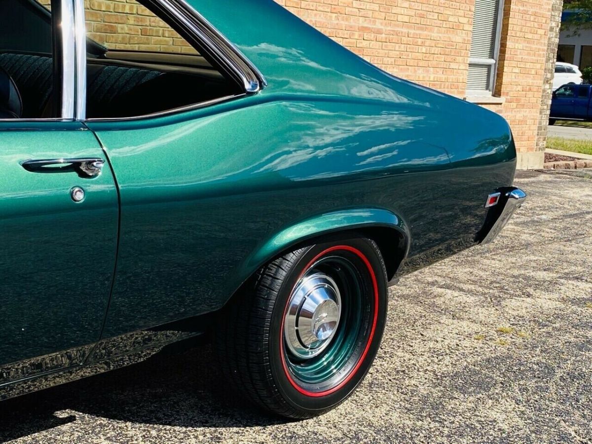 1969 Green Chevrolet Nova Coupe
