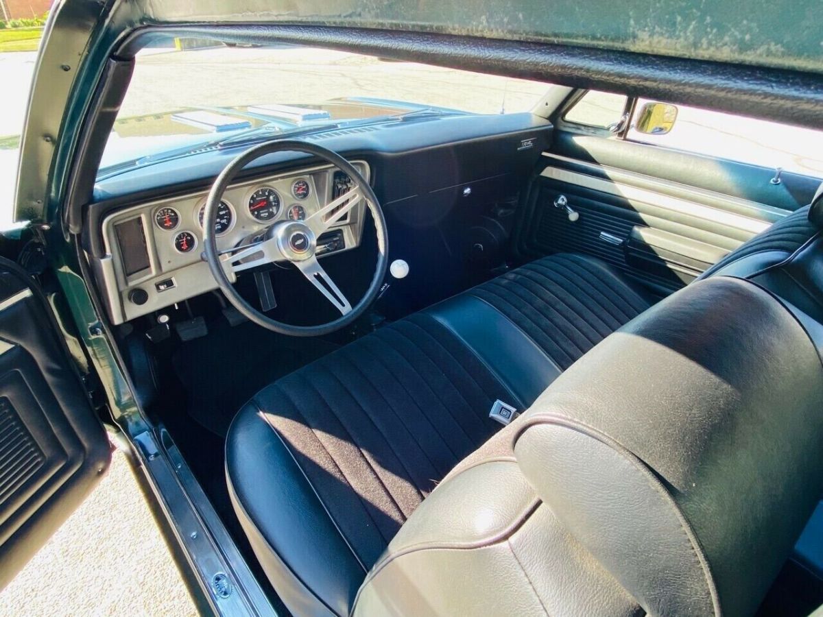 1969 Green Chevrolet Nova Coupe