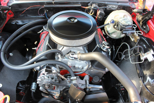 1969 Red Chevrolet Nova Coupe