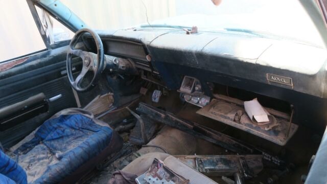 1969 Gray Chevrolet Nova --