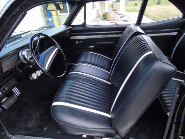 1969 Black Chevrolet Nova Coupe