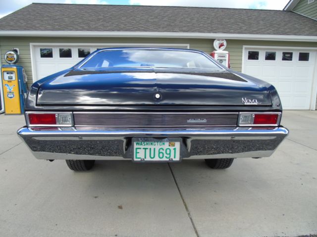 1969 Black Chevrolet Nova Coupe