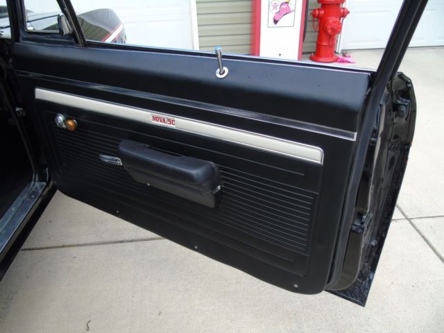 1969 Black Chevrolet Nova Coupe