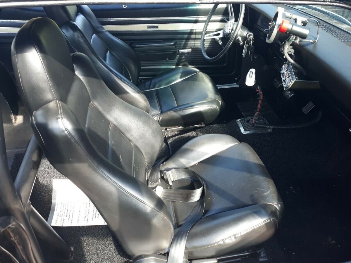 1969 Black Chevrolet Nova Coupe