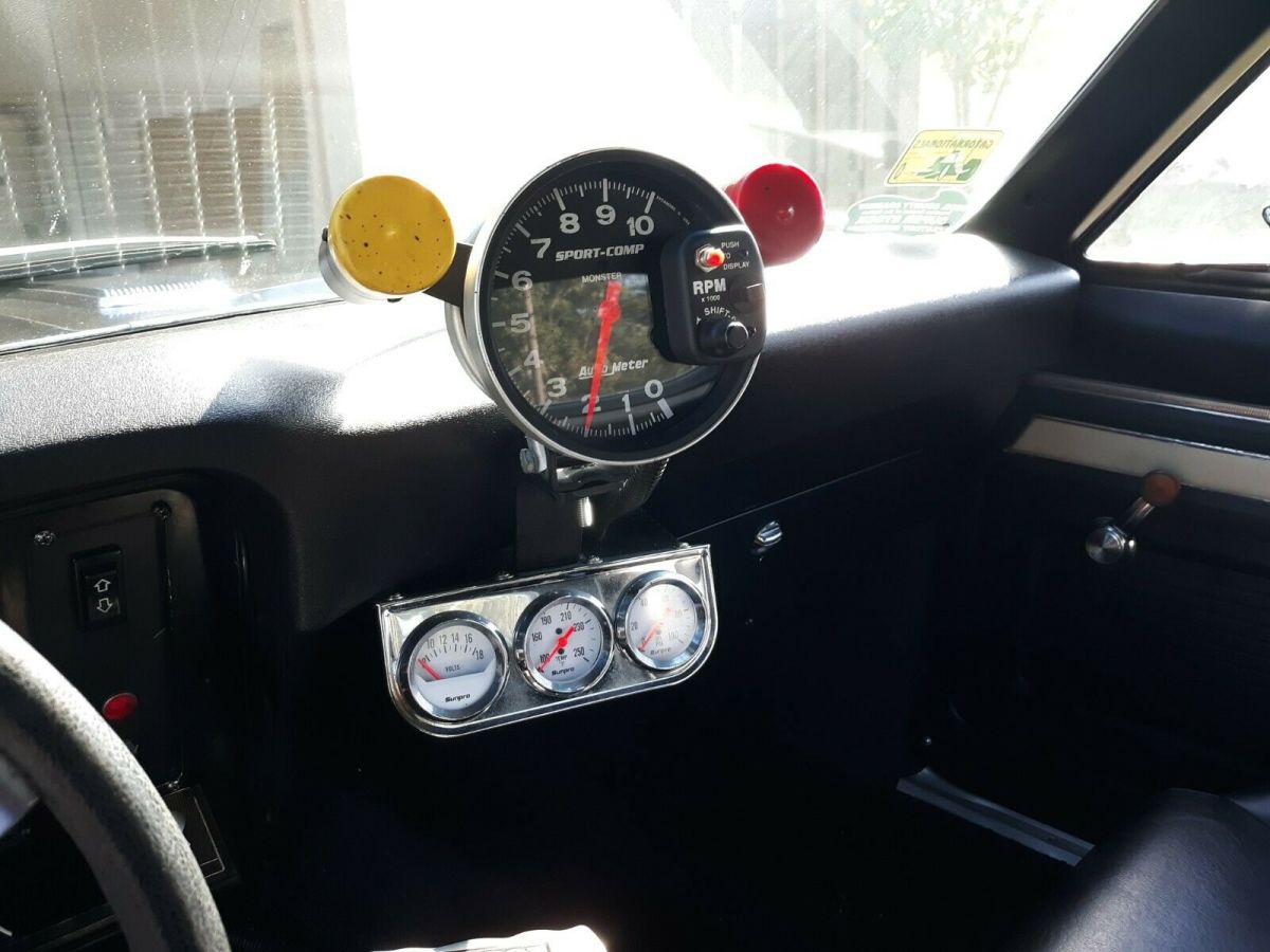 1969 Black Chevrolet Nova Coupe