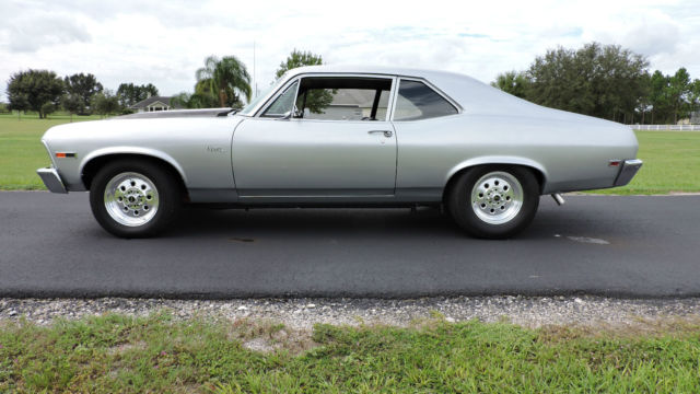 1969 Silver Chevrolet Nova