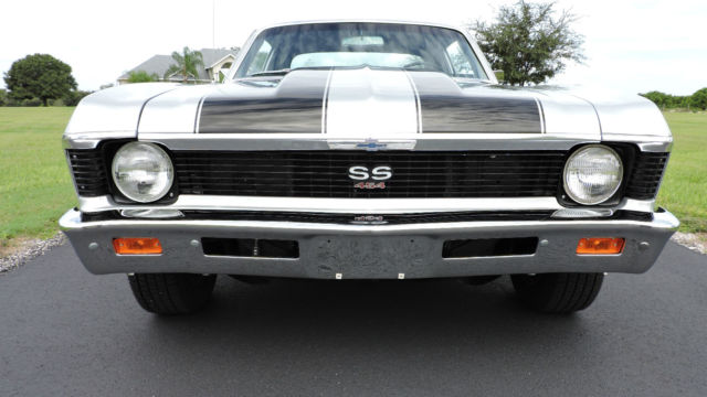 1969 Silver Chevrolet Nova