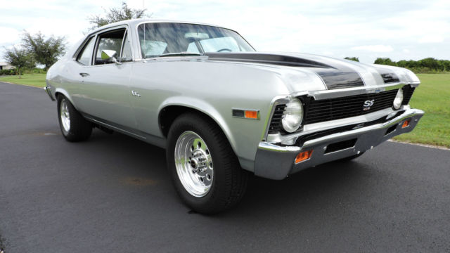 1969 Silver Chevrolet Nova