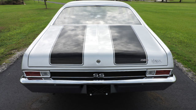 1969 Silver Chevrolet Nova