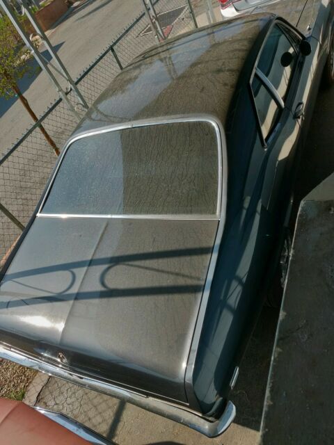 1969 Blue grey Chevrolet Nova Coupe