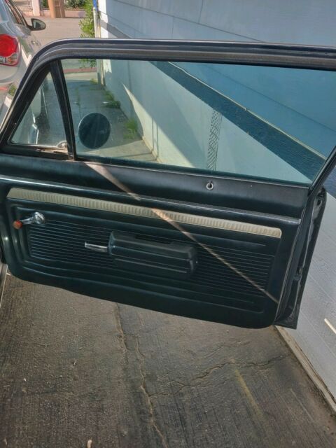 1969 Blue grey Chevrolet Nova Coupe