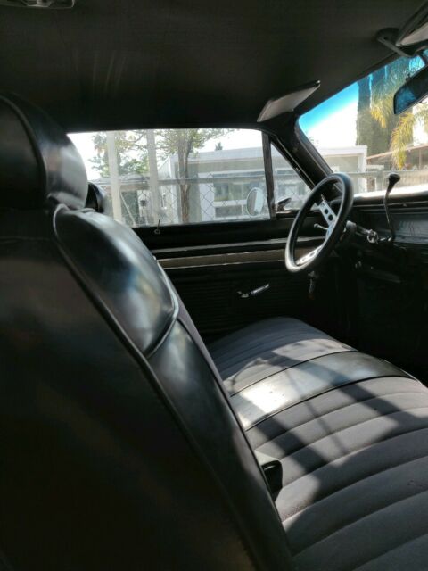 1969 Blue grey Chevrolet Nova Coupe