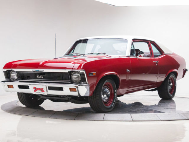 1969 Red Chevrolet Nova --