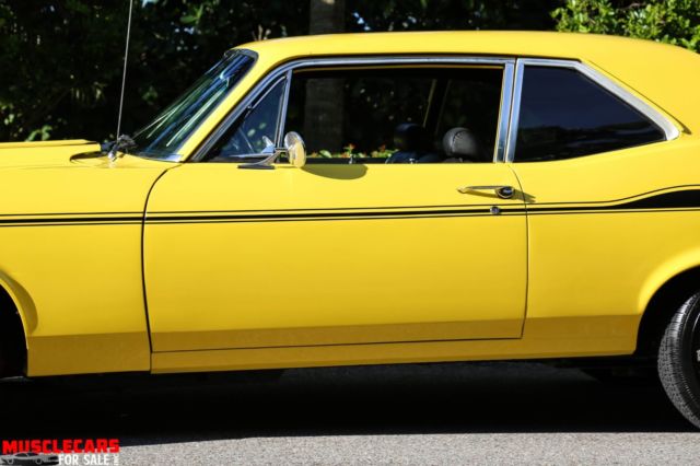 1969 Yellow Chevrolet Nova Coupe