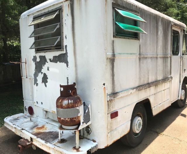 1969 White Chevrolet C-10 P10 Step Van