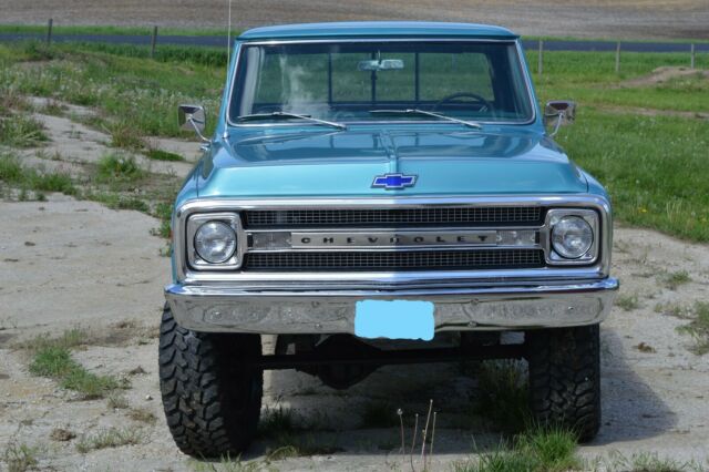 1969 Turquoise Chevrolet Other Pickups Standard Cab Pickup