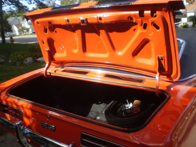 1969 Hugger Orange Chevrolet Camaro Coupe