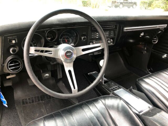 1969 Yellow Chevrolet Chevelle Convertible