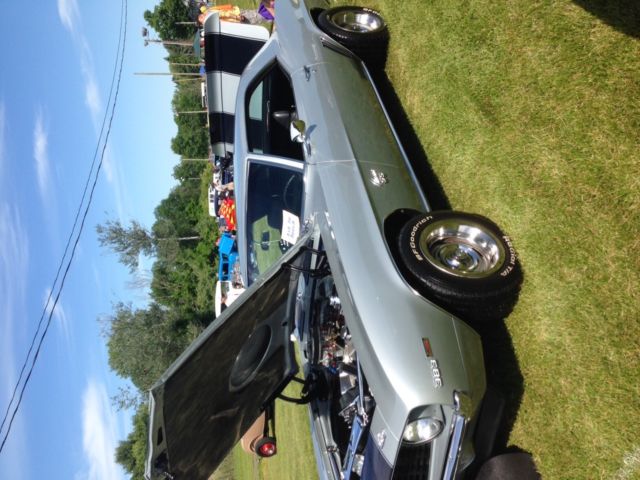 1969 Silver Chevrolet Camaro Coupe