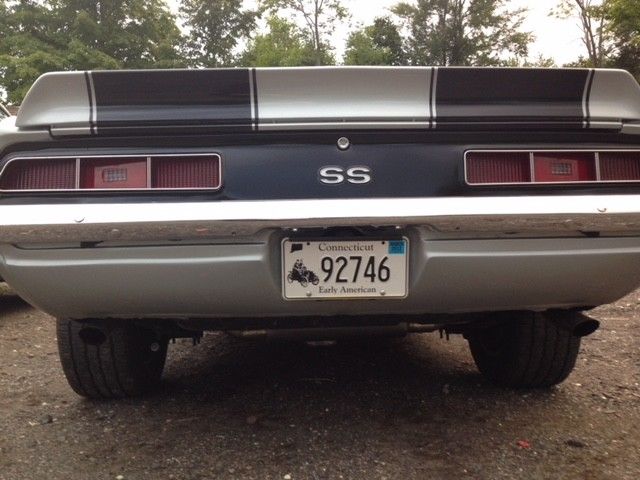 1969 Silver Chevrolet Camaro Coupe