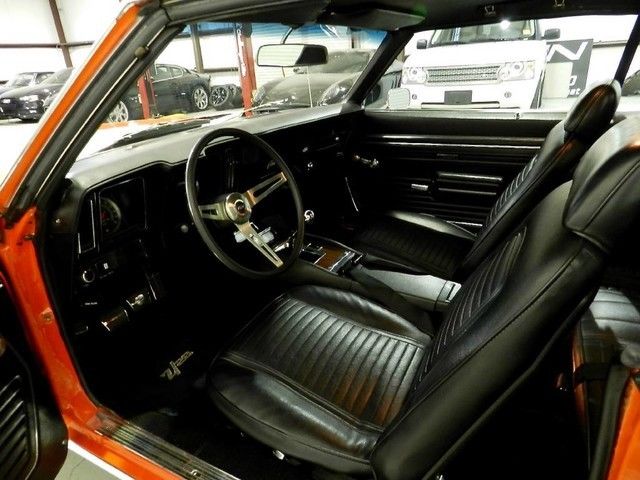 1969 Orange Chevrolet Camaro Coupe