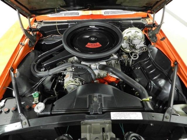 1969 Orange Chevrolet Camaro Coupe