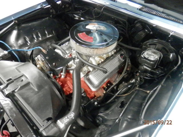 1969 Blue Chevrolet Camaro