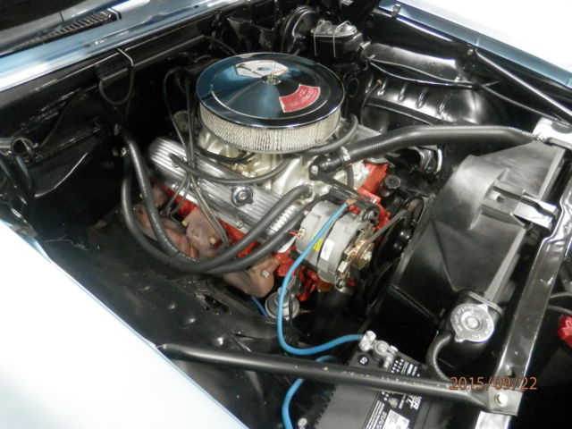 1969 Blue Chevrolet Camaro