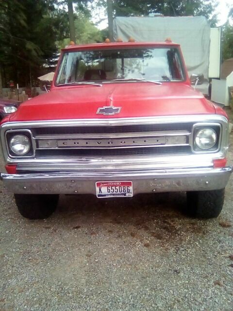 1969 Red Chevrolet Other Pickups