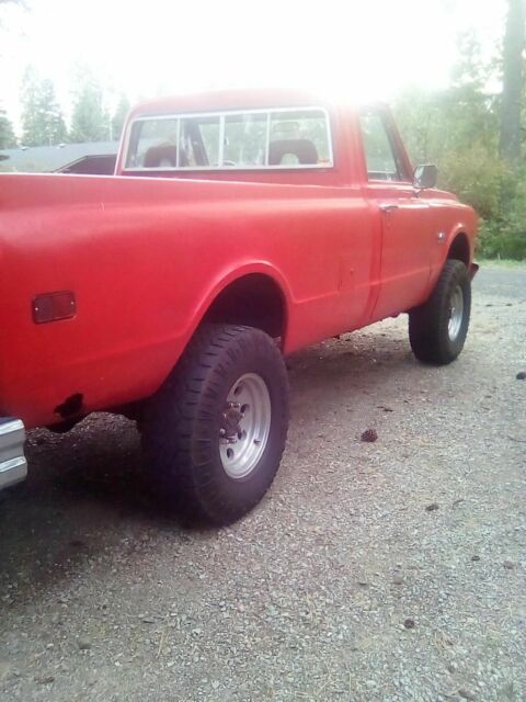 1969 Red Chevrolet Other Pickups
