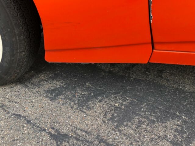 1969 Orange Chevrolet Impala Sedan